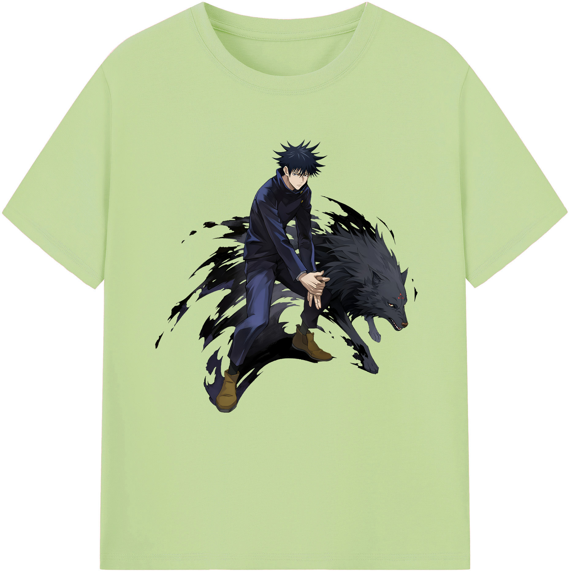 （画像用） 呪術廻戦 Jujutsu Kaisen 綿100％半袖Tシャツ（フロントプリント）